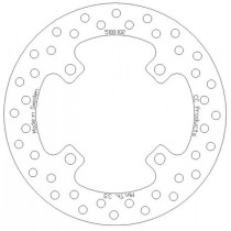 Disque de frein CC PRODUCTS Arriere Honda XR XLR
