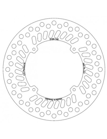 Disque de frein CC PRODUCTS Avant Honda XR XL XLR