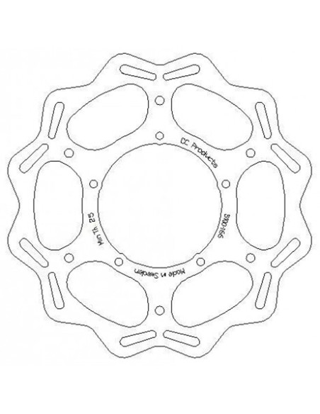 Disque de frein CC PRODUCTS Avant APRILLA RXV SXV 450-550