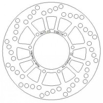 Disque de frein CC PRODUCTS Avant Yamaha YZ 125-490 TT 350-600 1986-1991
