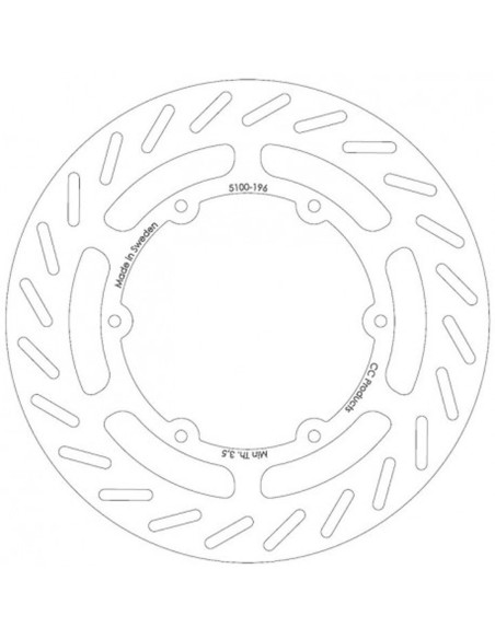 Disque de frein CC PRODUCTS Avant KTM 125-500 1989-1991