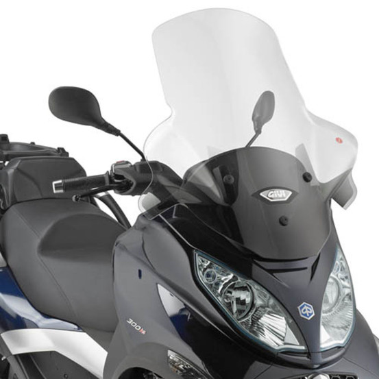 Bulle Givi D5601ST Piaggio Mp3 Touring 300 - 400 2011 - Mp3 Business 500 2012 - 2016 - Mp3 Sport 500 2012 - 2016 - MP3 300