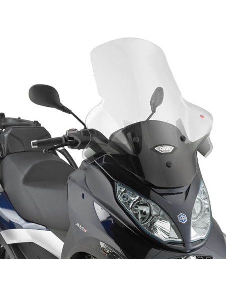 Bulle Givi D5601ST Piaggio Mp3 Touring 300 - 400 2011 - Mp3 Business 500 2012 - 2016 - Mp3 Sport 500 2012 - 2016 - MP3 300