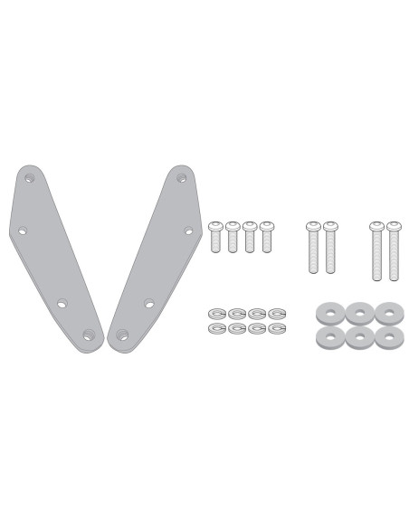 Kit de fixation pour bulle Givi D6112KIT Kymco Xciting S400I TCS 2018-2024