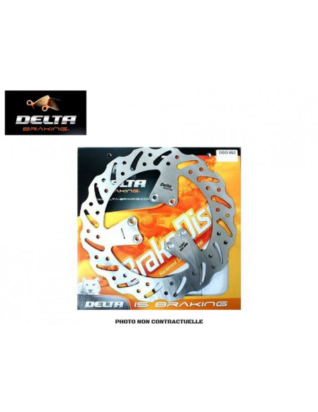 Disque de frein DELTA BRAKING arrière 240x122x4