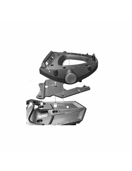Support top case Givi Monolock E228M Yamaha 1300 FJR Monolock 2006-2020