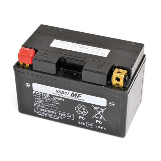 Batterie moto 12v FURUKAWA FTZ10S FA activée usine