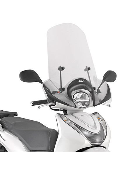 Bulle Givi 1193A Honda SH MODE 125 2021-2026 - Incolore