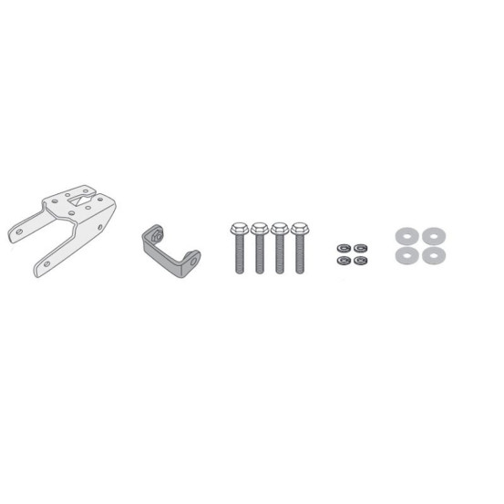Kit de fixation Givi pour monter le support valise PLX4130 seul KAWASAKI Ninja 1000 SX 2020 - 2022