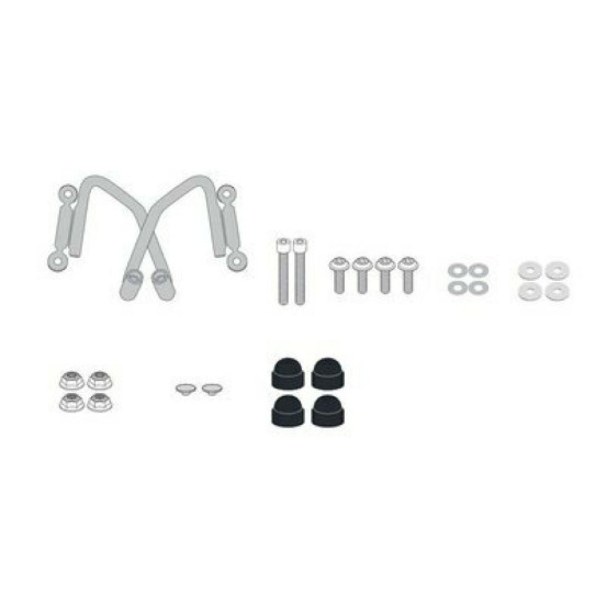 Kit fixation bulle Givi A1176A Honda 500 CB F 2019-2023