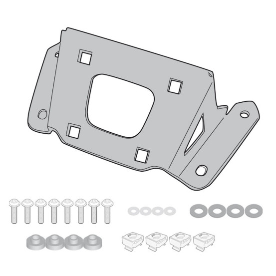 Kit de fixation pour bulle Givi A2156A Yamaha MT-09 SP 2021-2023