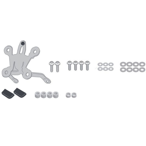 Kit fixation bulle Givi 1173S BENELLI 502 C 2019 - 2021
