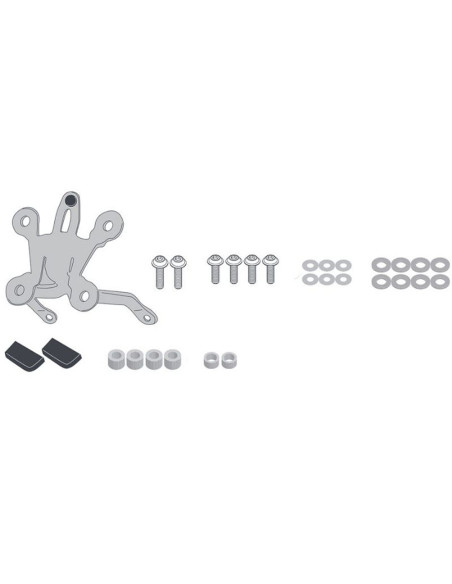 Kit fixation bulle Givi 1173S BENELLI 502 C 2019 - 2021