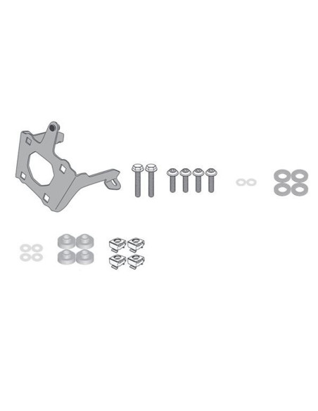 Kit de fixation pour bulle Givi A9222A CF MOTO 700 CL - X 2021-2026