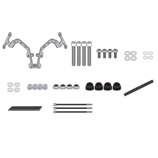 Kit de fixation pour bulle Givi A9223A CF MOTO 650 NK 2021 - 2024