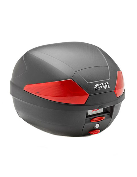 Top case Givi Monolock B29N2 - Noir Rouge