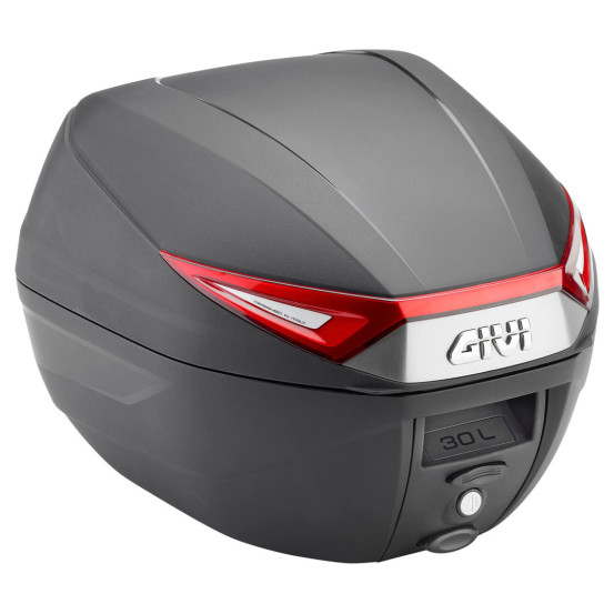Top case Givi Monolock C30L - Noir Rouge