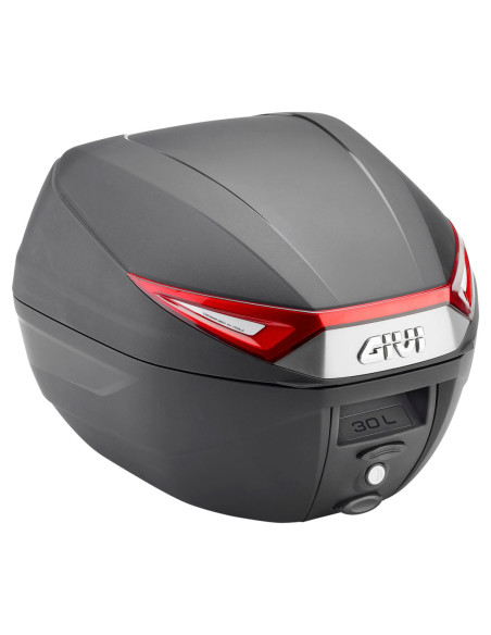 Top case Givi Monolock C30L - Noir Rouge