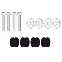 Kit de fixation pour bulle Givi D2153KIT Yamaha 125 - 155 N - Max 2021-2024