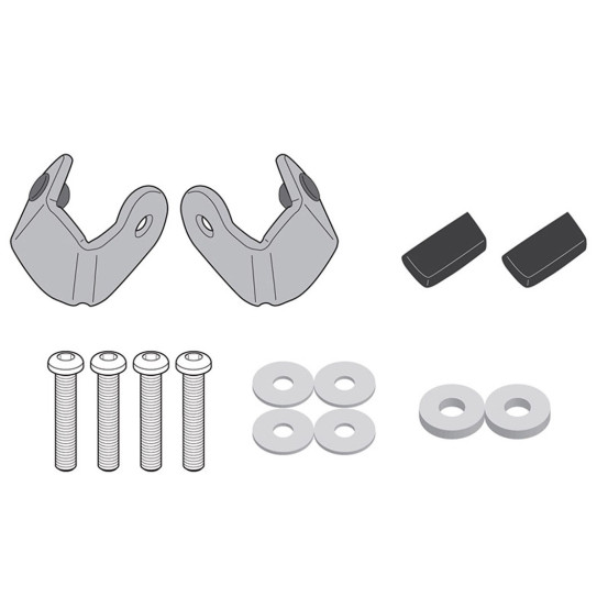Kit fixation bulle Givi D5132KIT BMW C 400 GT 2019-2022