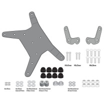 Kit de fixation pour bulle Givi D7711KIT KTM Adventure 390 2020 - 2022 - 790-R 2019 - 2020 - 890 2021 - 2022
