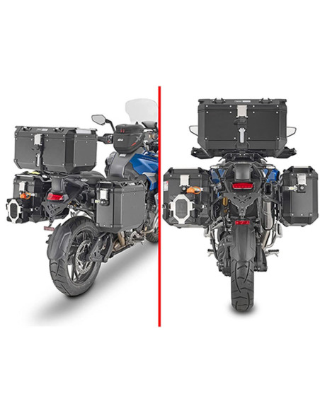 Supports valises Givi Monokey PLO6423CAM Triumph Tiger 1200 GT Explorer 2022-2026
