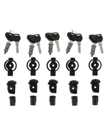 Jeu de 5 barillets Givi SECURITY LOCK