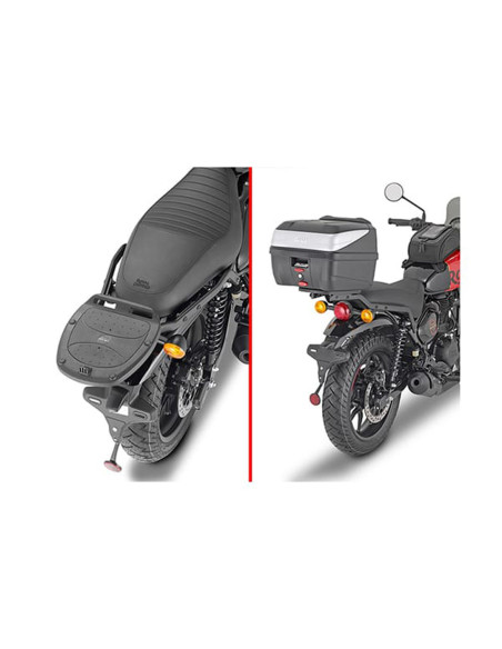 Support top case Givi Monolock ROYAL ENFIELD HNTR 350 2022 sans platine