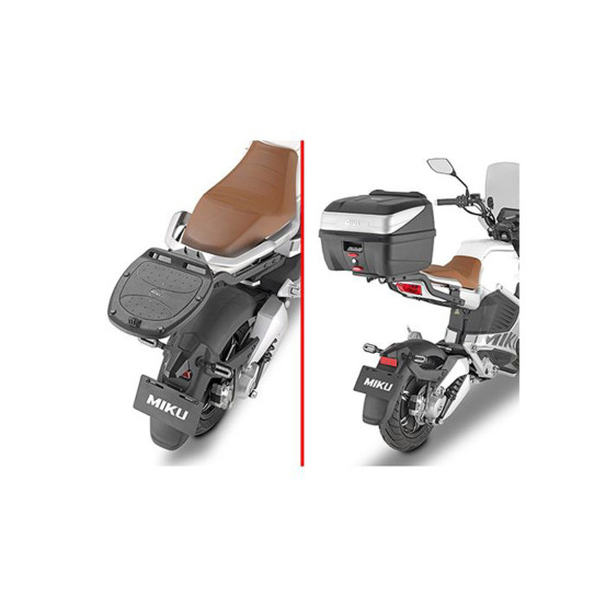 Support top case Givi Monolock SUNRA MIKU SUPER 2022 sans platine