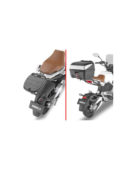 Support top case Givi Monolock SUNRA MIKU SUPER 2022 sans platine