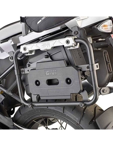 Kit de fixation pour boite à outil Givi S250 à fixer sur support valise CAM BMW R 1200 GS Adventure - R 1250 GS/Adventure
