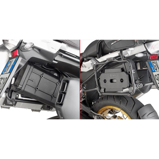 Kit de fixation pour boite à outil Givi S250 à fixer sur support valise PLR BMW R 1200 GS Adventure - R 1250 GS/Adventure