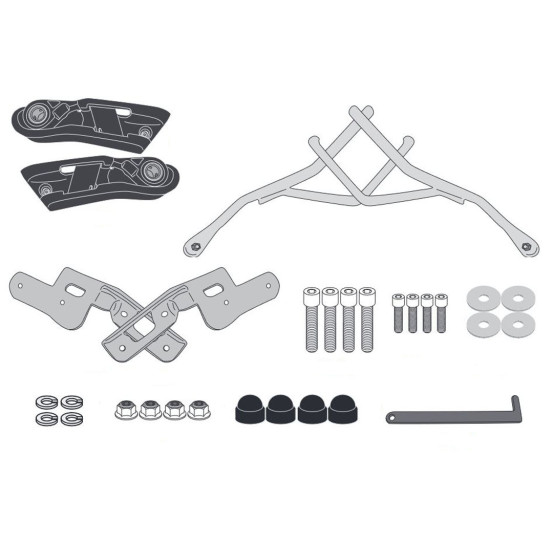 Supports sacoches cavalières Givi TR2157 Yamaha MT07 2018 - 2021