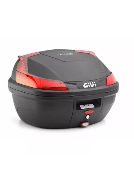 Top case Givi Monolock B37N - Noir Rouge
