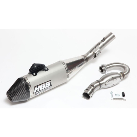 Ligne complète HGS inox alu carbone Conical KTM 350 SXF 2019-2021 Husqvarna 350 FC 2019-2021