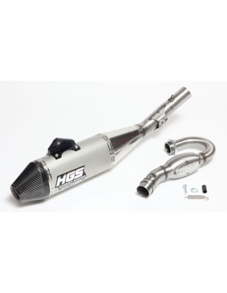 Ligne complète HGS inox alu carbone Conical Yamaha 450 YZF 2020-2021