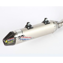 Silencieux HGS 4T Conical embout carbone - Kawasaki 250 KXF 2022