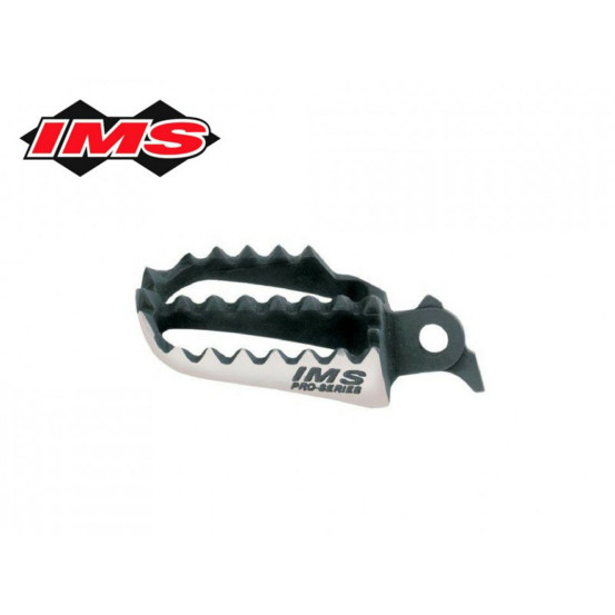 Repose-pieds IMS Pro Series en acier inox gris anthracite - Honda 125CR 1987-1997 250CR 1986-1996 500CR 1985-1987