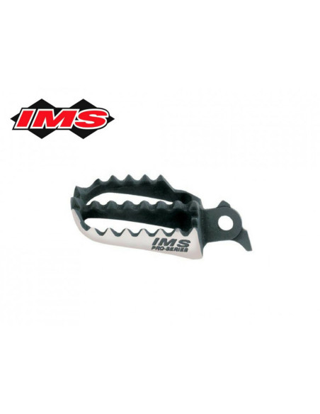 Repose-pieds IMS Pro Series en acier inox gris anthracite - Honda 125CR 1987-1997 250CR 1986-1996 500CR 1985-1987