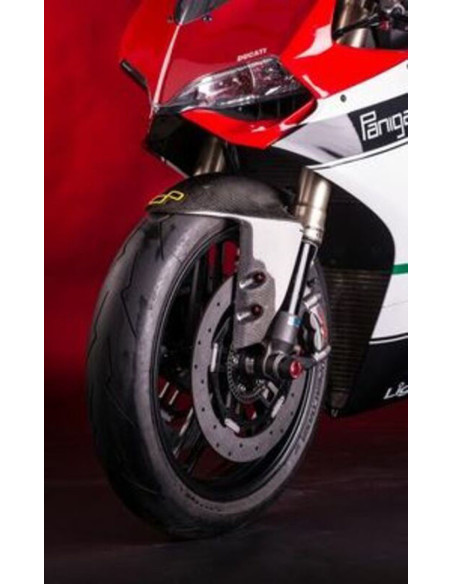 Garde Boue Avant LIGHTECH Ducati 899 Panigale 2013-2015 1199/1299 Panigale 2012-2016 Carbone Brillant