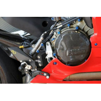 Protection Carter Alternateur LIGHTECH Ducati 899 Panigale 2013-2015 1199/1299 Panigale 2012-2016 Carbone Brillant