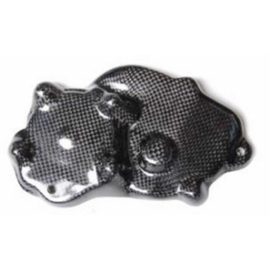 Protection Carter Allumage LIGHTECH Kawasaki 600/636 ZX-6R 2009-2016 Carbone Brillant