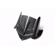Garde Boue Arrière LIGHTECH Kawasaki 600/636 ZX-6R 2009-2016 Carbone Brillant