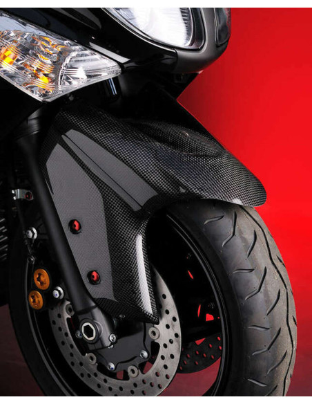 Garde Boue Avant LIGHTECH Yamaha 500/530 T-Max 2008-2014 Carbone Brillant