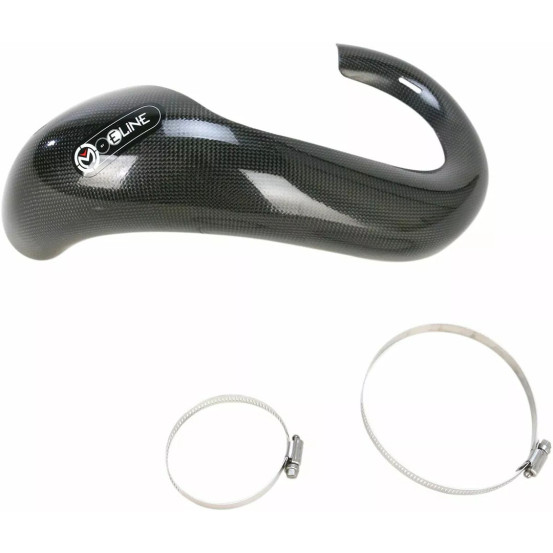 Protection carbone Moose Racing pour pot Origine Husqvarna 85 TC 2015 KTM 85 SX 2007-2015
