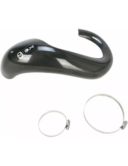 Protection carbone Moose Racing pour pot Origine Husqvarna 85 TC 2015 KTM 85 SX 2007-2015