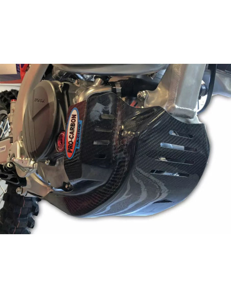 Sabot moteur carbone PROCARBON Honda 250 CRF-R 2018-2020 450 CRF-R 2017-2020