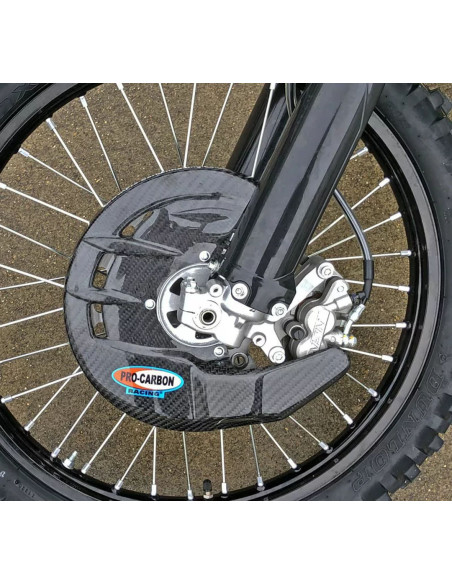 Protection carbone disque avant PROCARBON avec support Honda CR/CRF-R 2004-2020