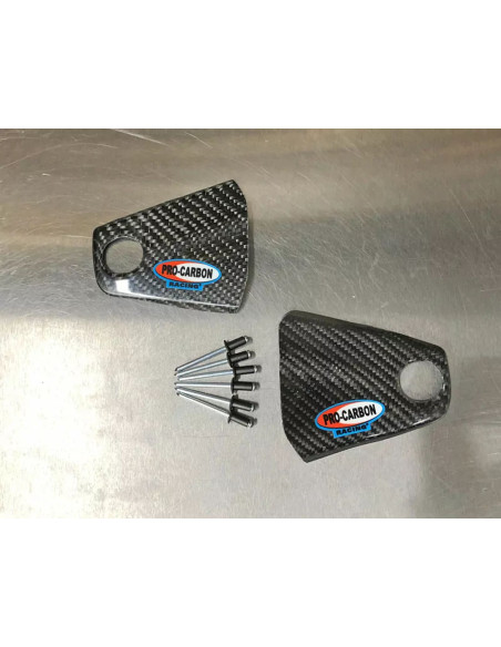 Protections carbone de plaques latérales PROCARBON Kawasaki 250 KXF 2017-2020 450 KXF 2017-2018