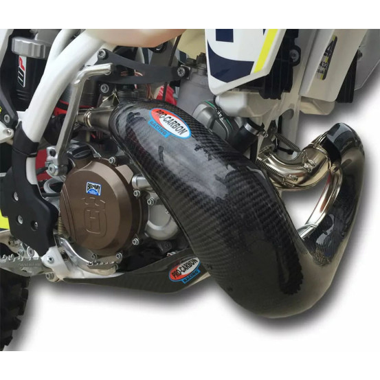Protection pot d'échappement origine PROCARBON Husqvarna TC/TE KTM SX/EXC